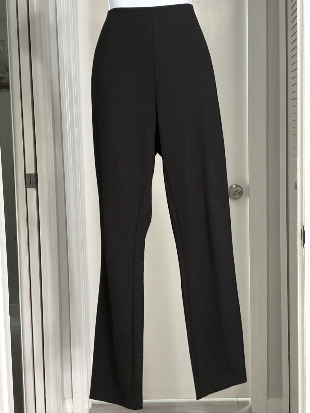 DKNY Black, Straight Leg, slightly cropped Trousers